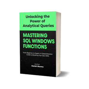 Mastering SQL Windows Function Book By Manish Sharma