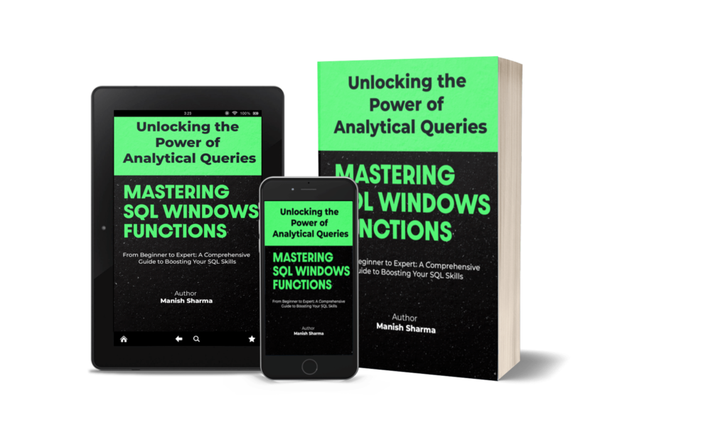 Mastering SQL Windows Function Book By Manish Sharma