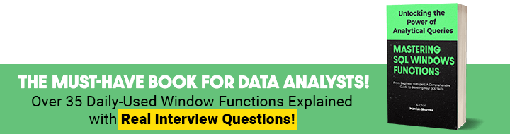 Mastering SQL window Functions